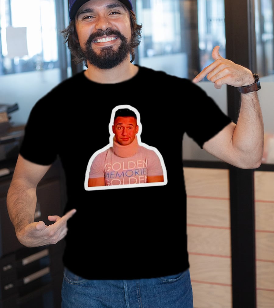 Golden Memories Mike Sorrentino Neck Brace T-Shirt