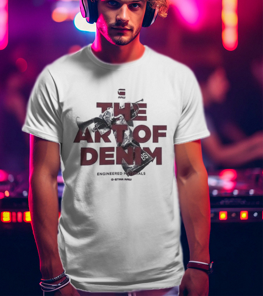 The Art Of Denim Engineered Garments G-Station Radio T-Shirt