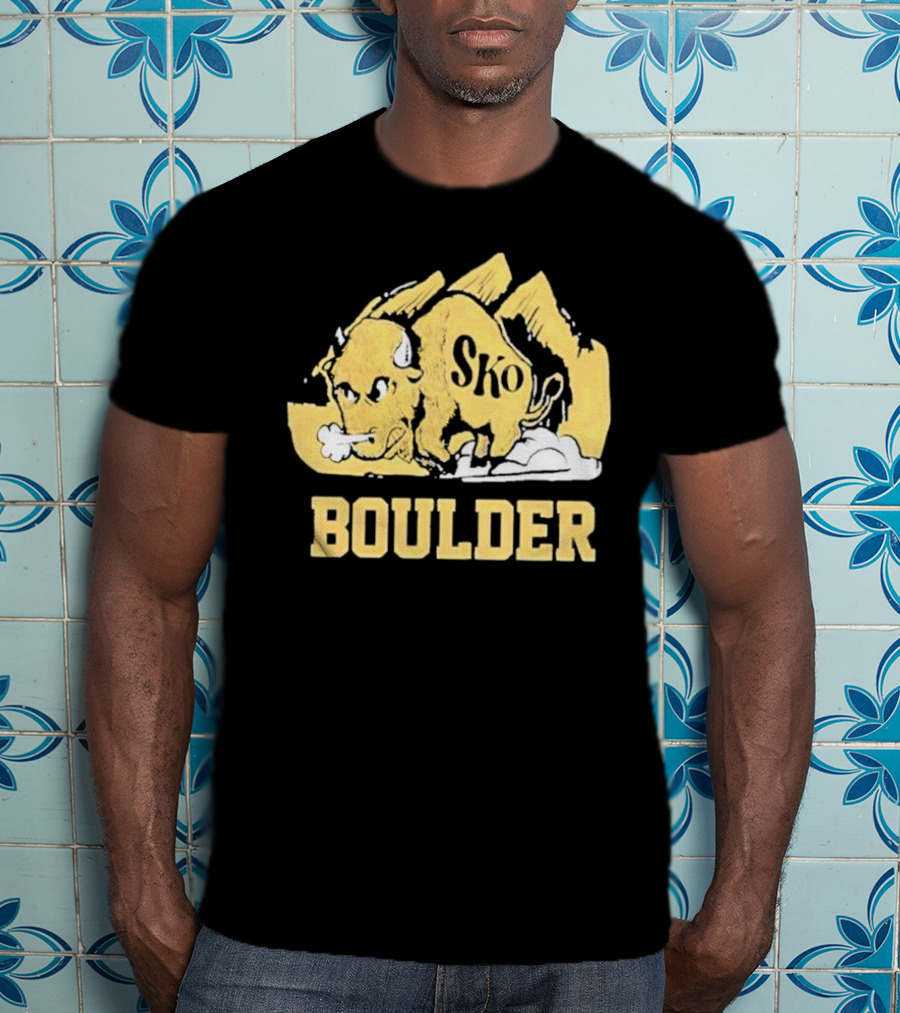 Vintage Sko Boulder Golden Buffalo T-Shirt