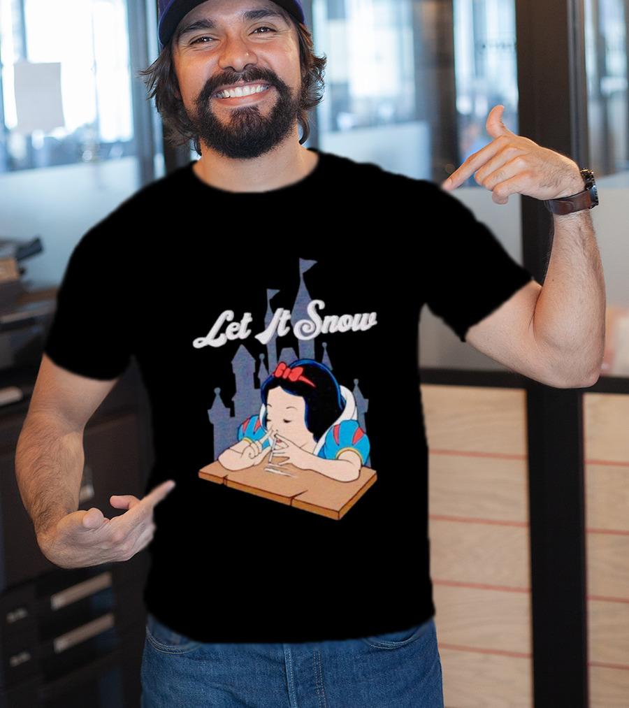 Let It Snow White Castle Party T-Shirt