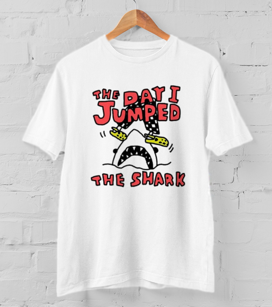 The Day I Jumped The Shark With Diving Fins T-Shirt