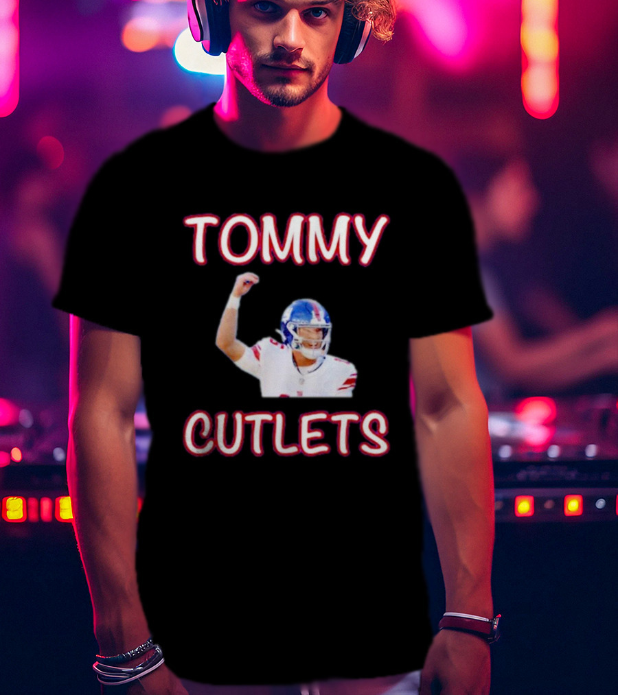 TOMMY CUTLETS Football Player Gesture T-Shirt