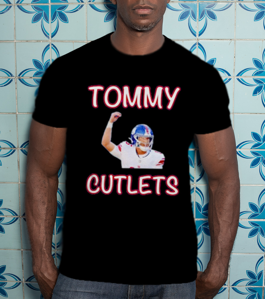 TOMMY CUTLETS Football Player Gesture T-Shirt