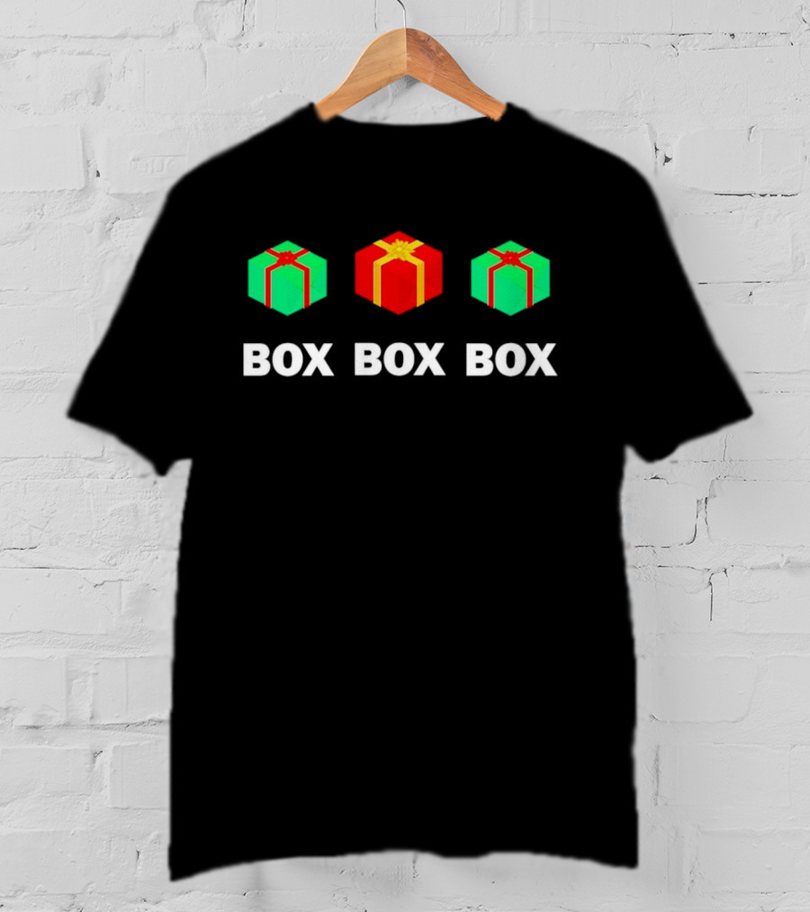 Box Box Box Christmas Gift T-Shirt