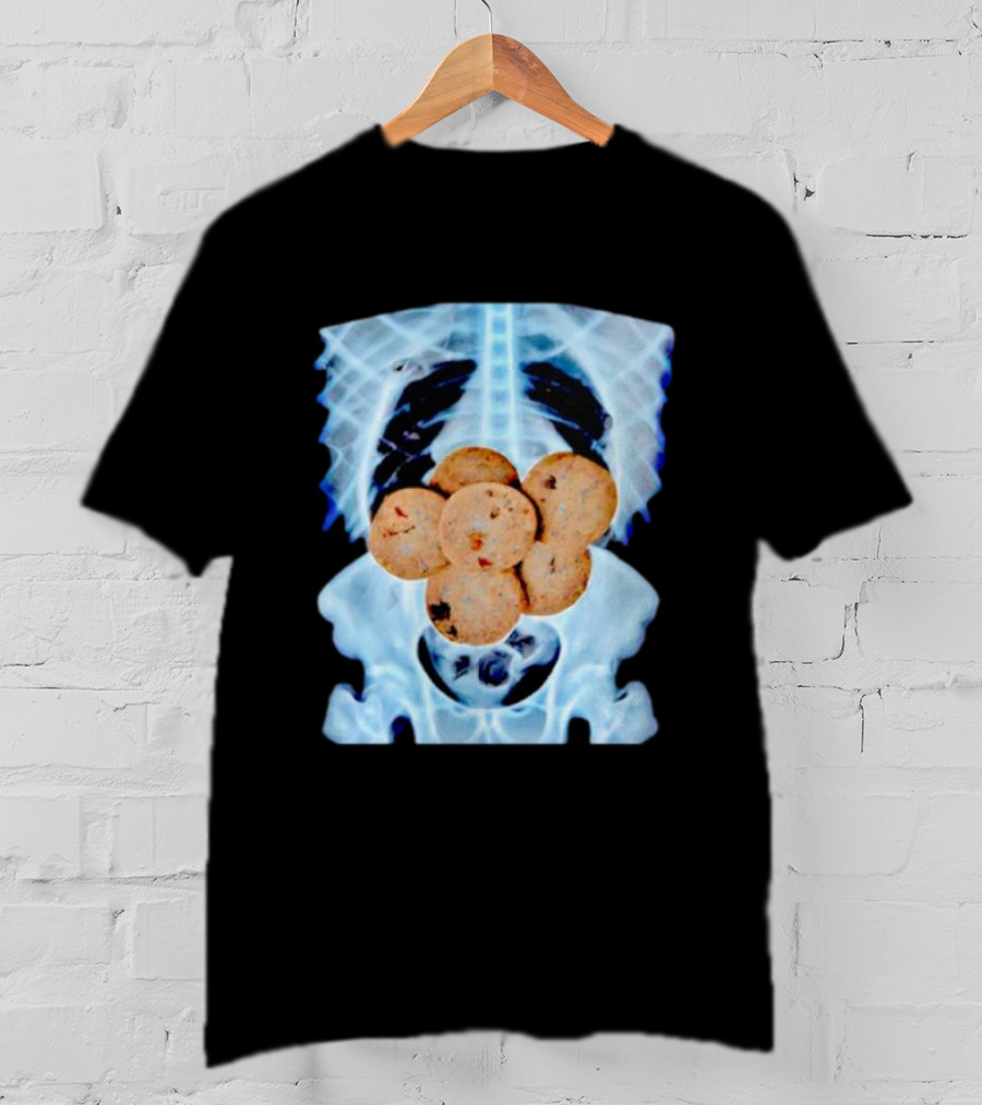 Uncle’s X-Ray Cookies Inside Skeleton Bones T-Shirt