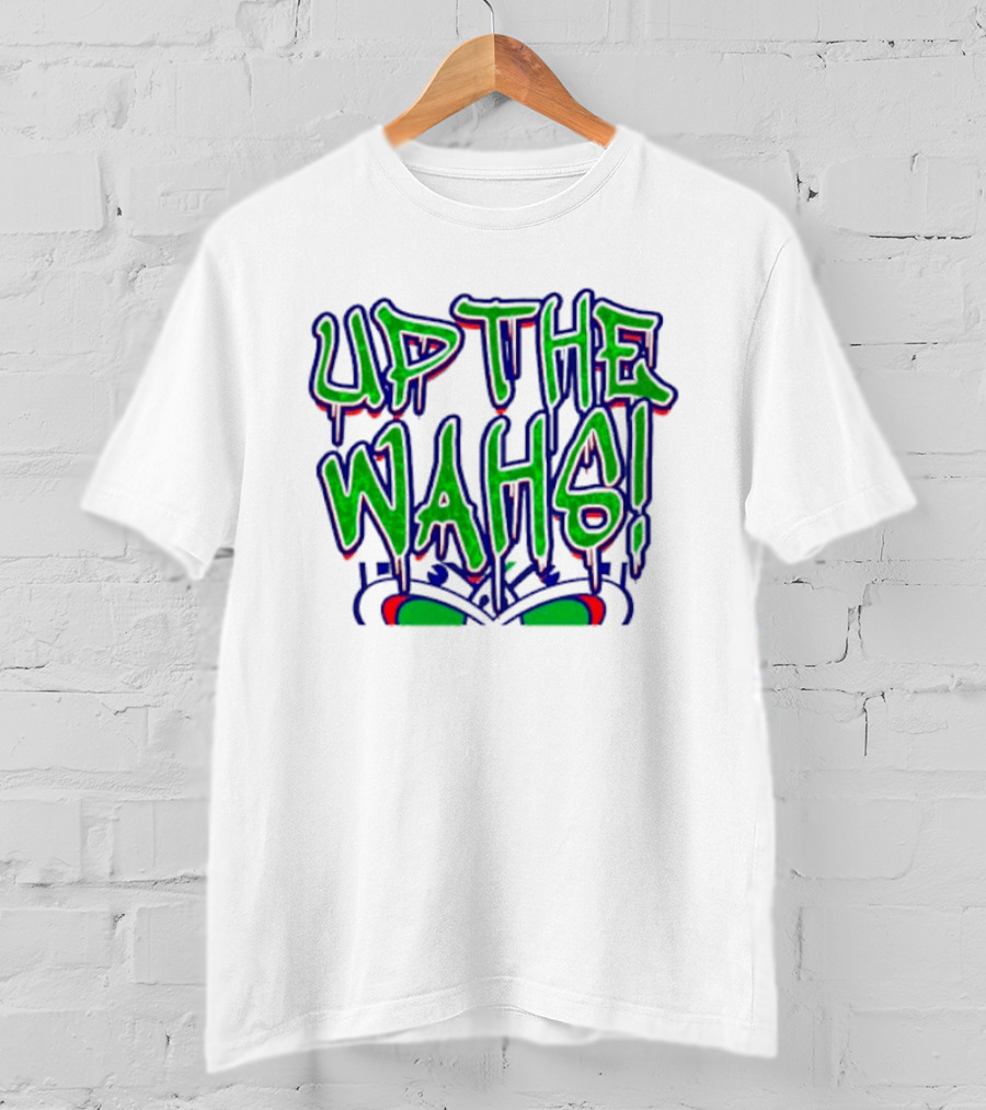 Up The Wahs NZ Warriors Rugby League Fan Supporter's T-Shirt