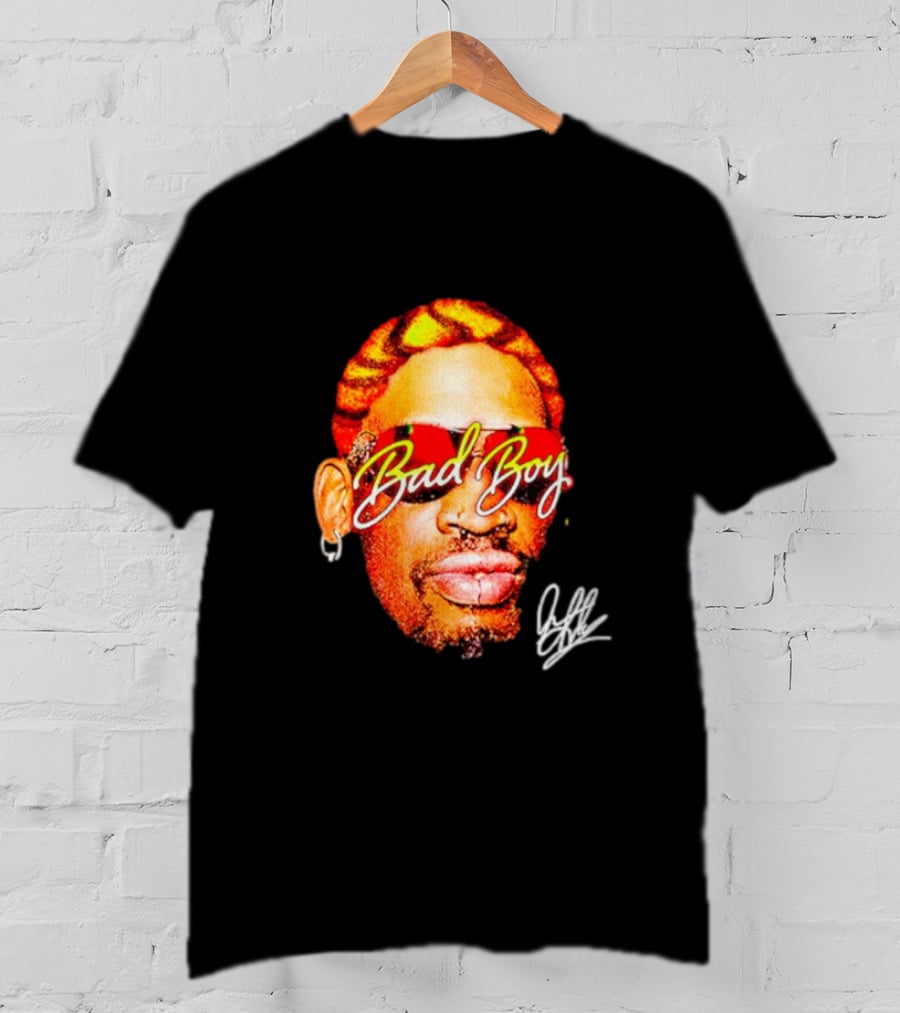 Dennis Rodman Bad Boy Signature Shades T-Shirt