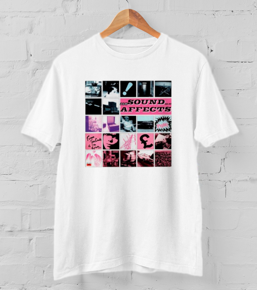 The Jam Sound Affects Album Collage Pop T-Shirt