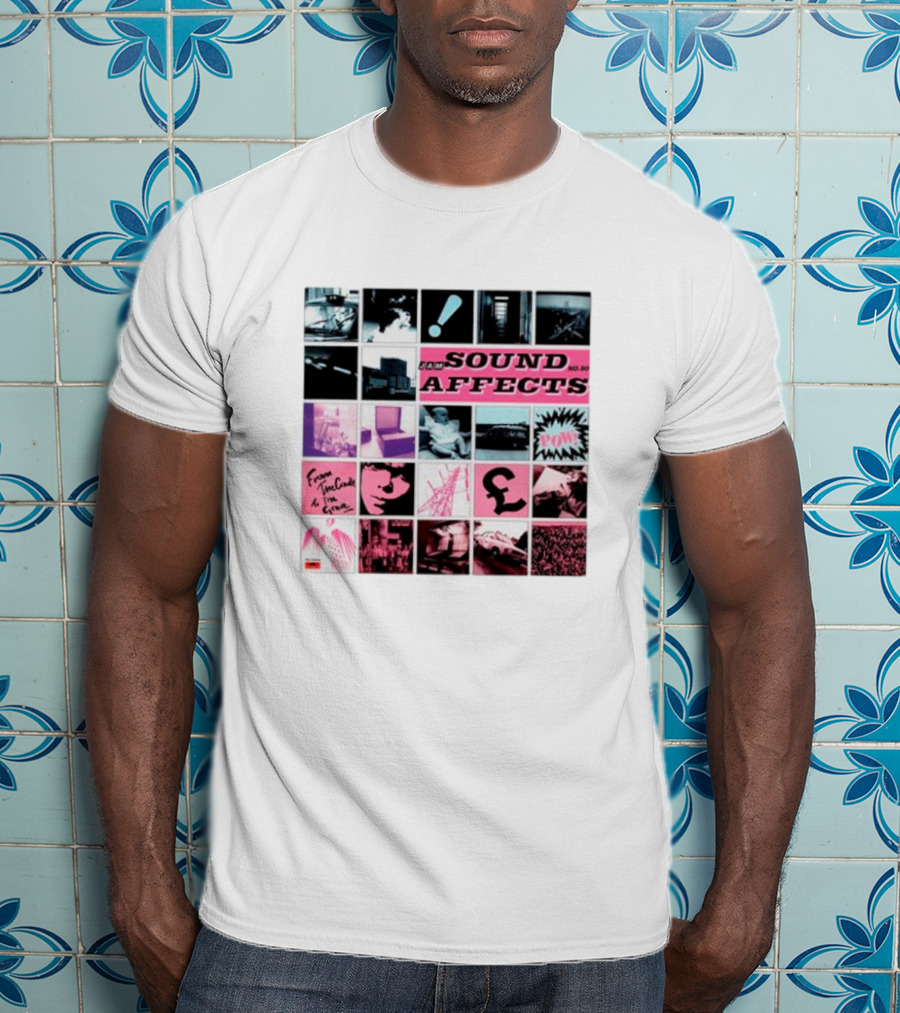 The Jam Sound Affects Album Collage Pop T-Shirt