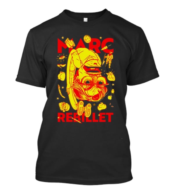 Marc Rebillet Loop Daddy Playful Cartoon Style Vibrant Colors T-Shirt
