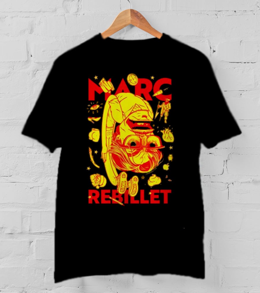 Marc Rebillet Loop Daddy Playful Cartoon Style Vibrant Colors T-Shirt