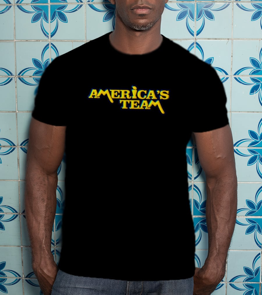 Michigan America's Team Blue T-Shirt