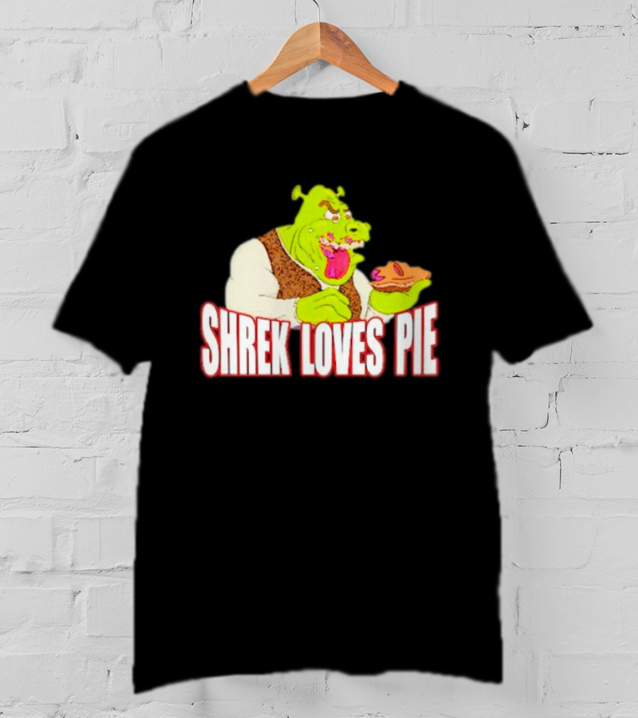 Shrek Loves Pie Ogre Eating T-Shirt