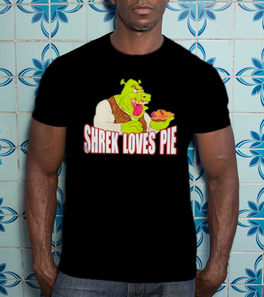 Shrek Loves Pie Ogre Eating T-Shirt