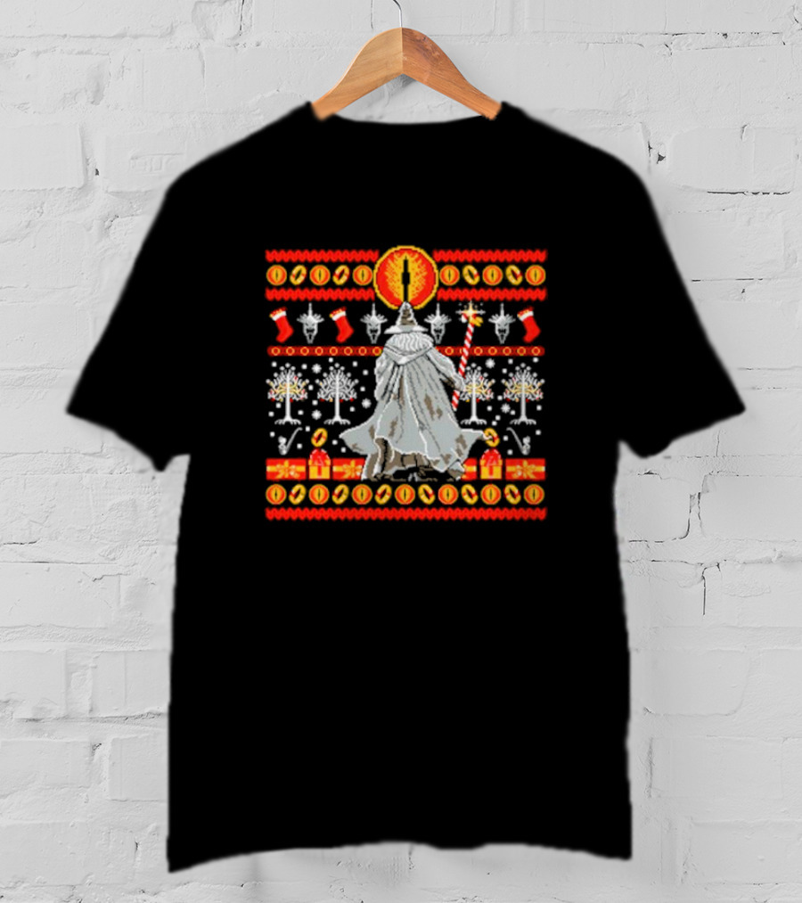 Gandalf Eye Tree Holiday T-Shirt