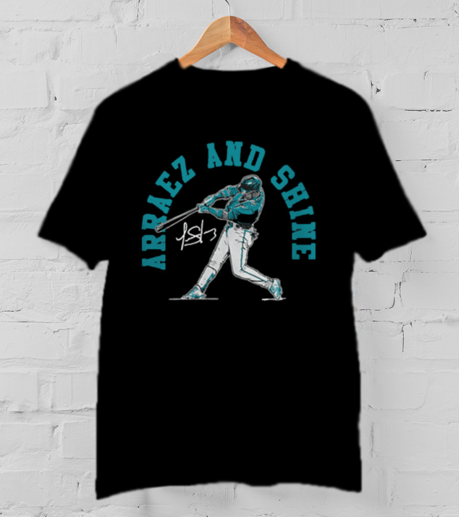 Arraez And Shine Baseball Miami T-Shirt