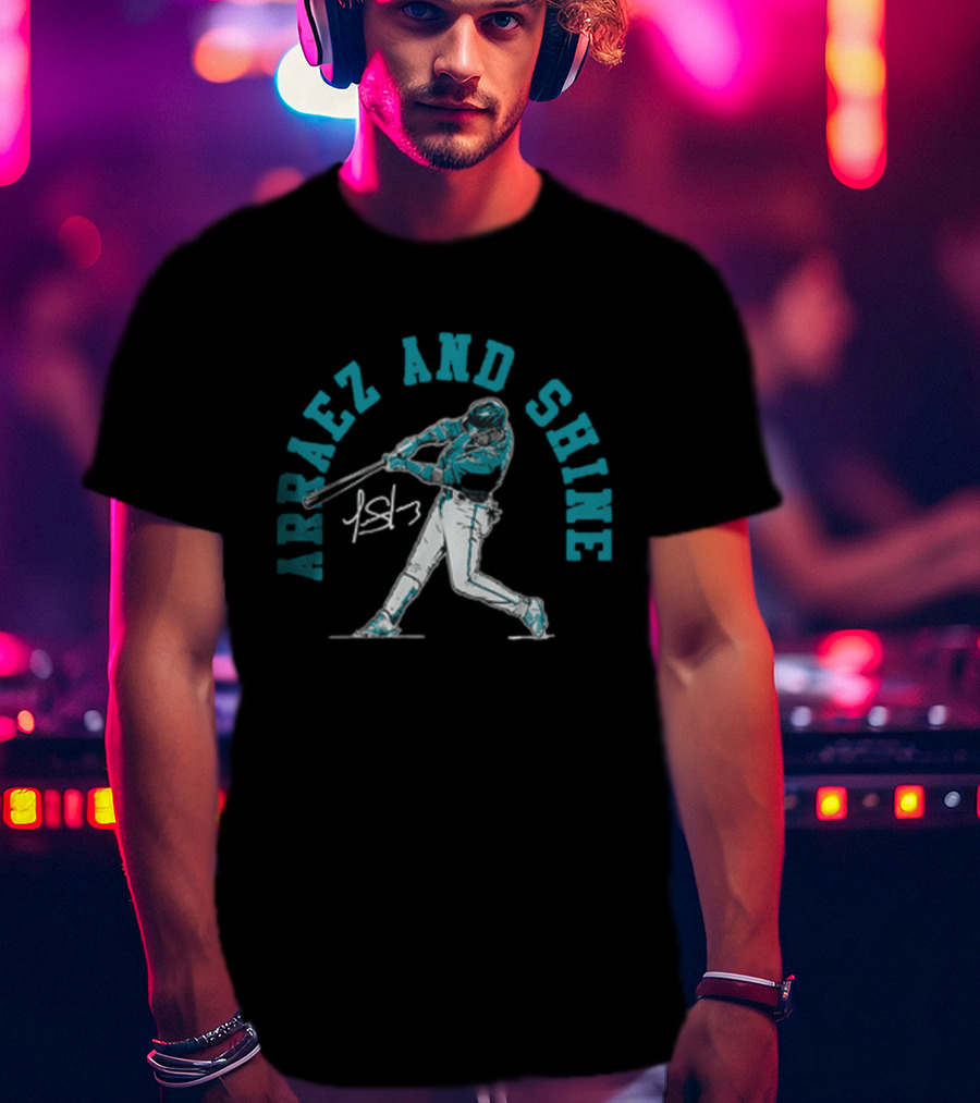 Arraez And Shine Baseball Miami T-Shirt