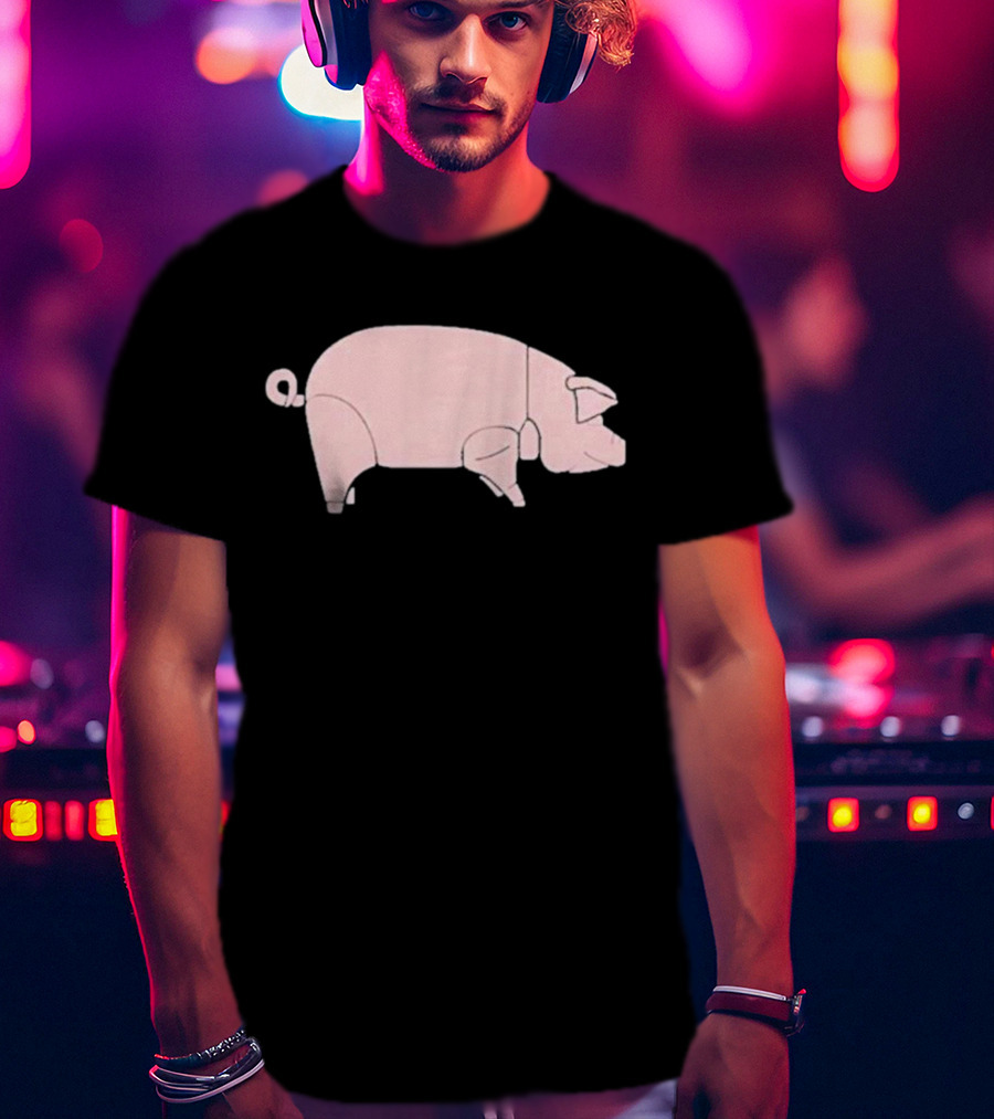 David Gilmour The Legendary Pig Iconic Pink Floyd T-Shirt