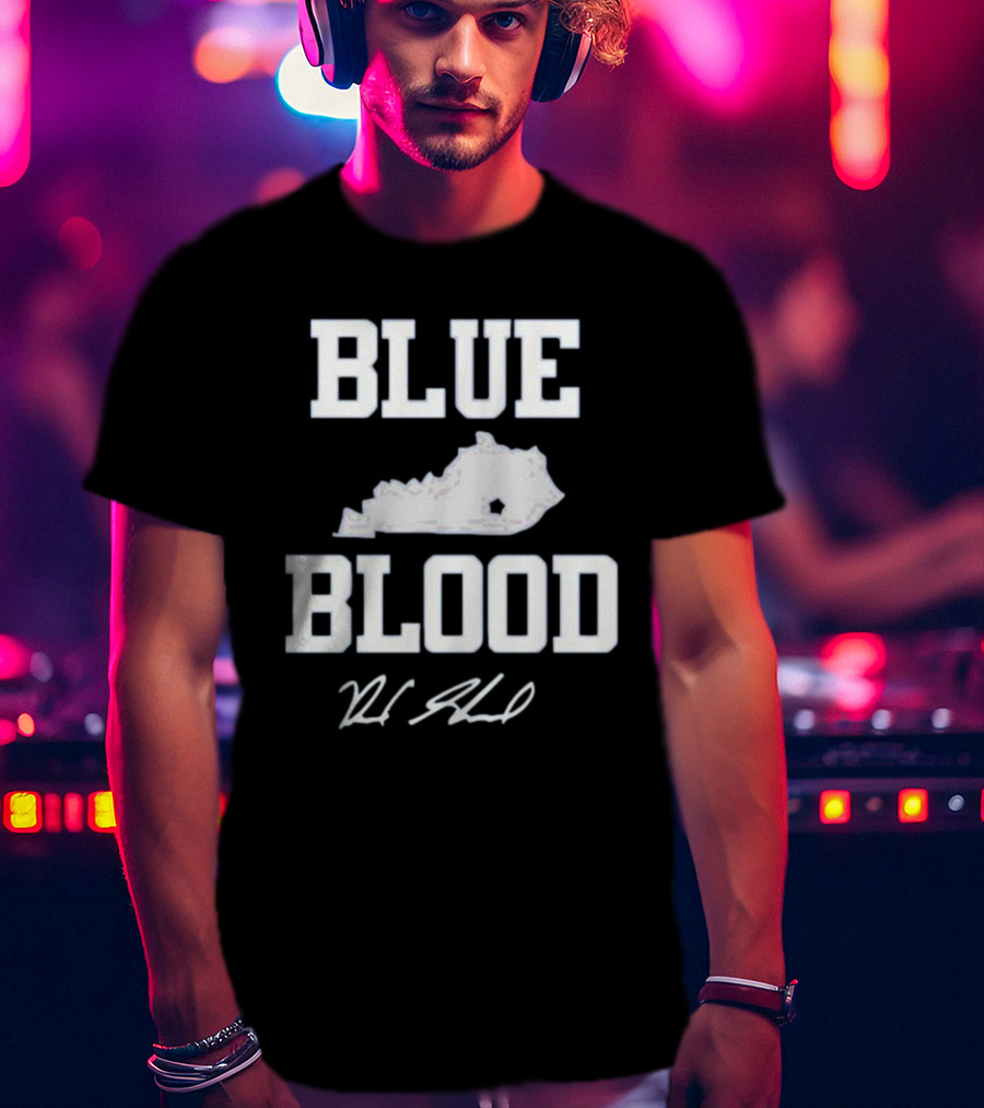 Blue Blood Kentucky Signature 15 Royal T-Shirt
