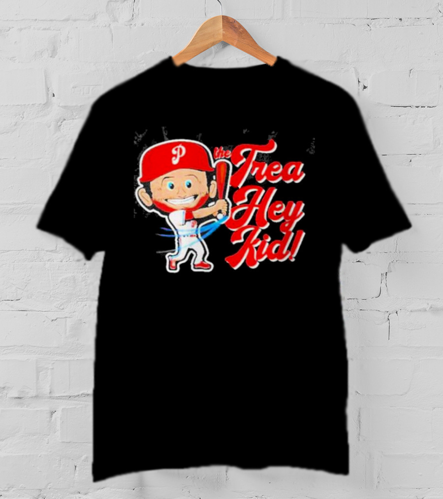 The Trea Hey Kid Philadelphia Phillies Character T-Shirt