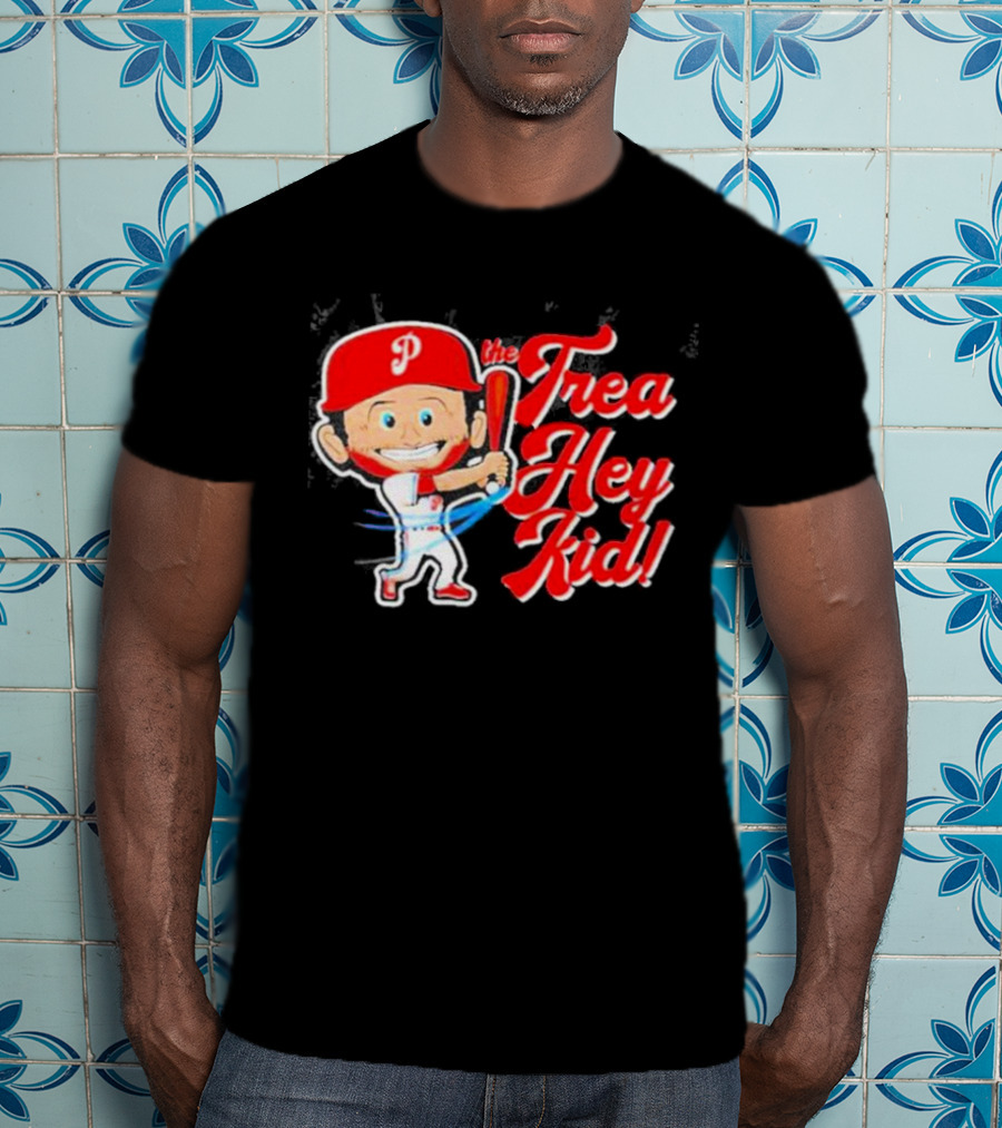 The Trea Hey Kid Philadelphia Phillies Character T-Shirt