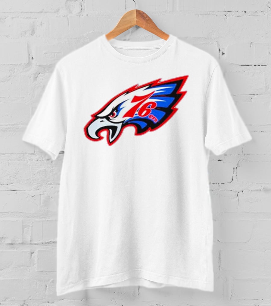 Philadelphia Eagles And 76ers Combined T-Shirt