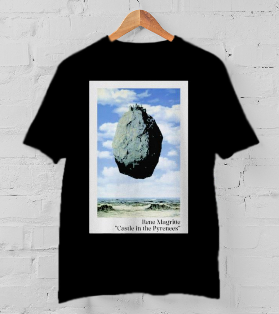 Rene Magritte Castle In The Pyrenees T-Shirt