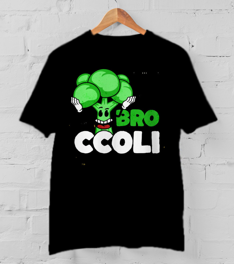 Hi Broccoli Green Goodness For A Healthy Life T-Shirt