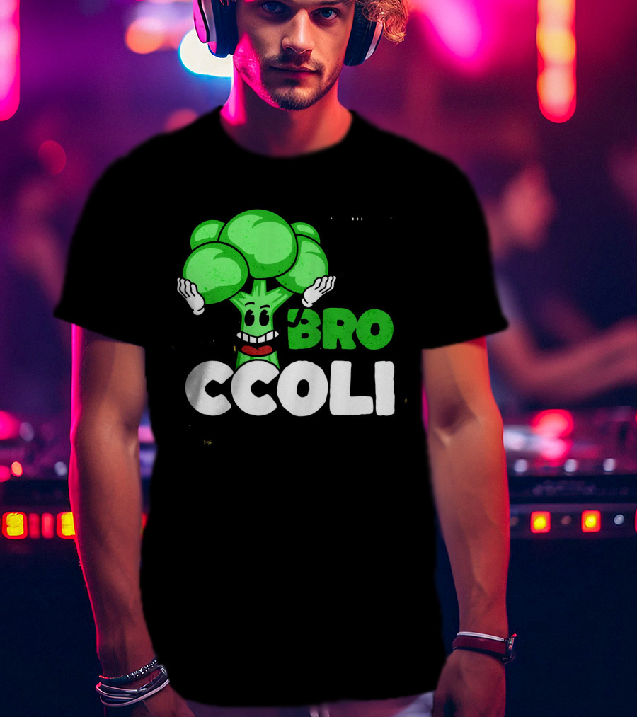 Hi Broccoli Green Goodness For A Healthy Life T-Shirt