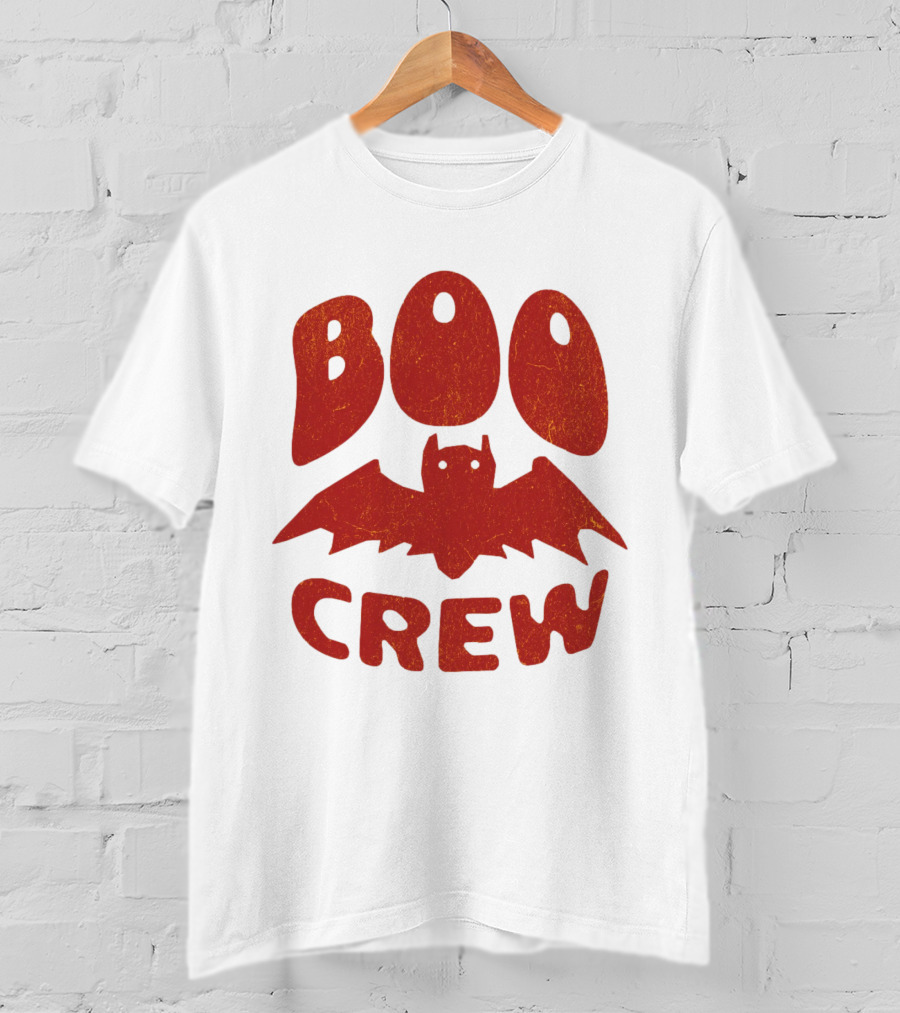 BOO CREW Bat Halloween T-Shirt