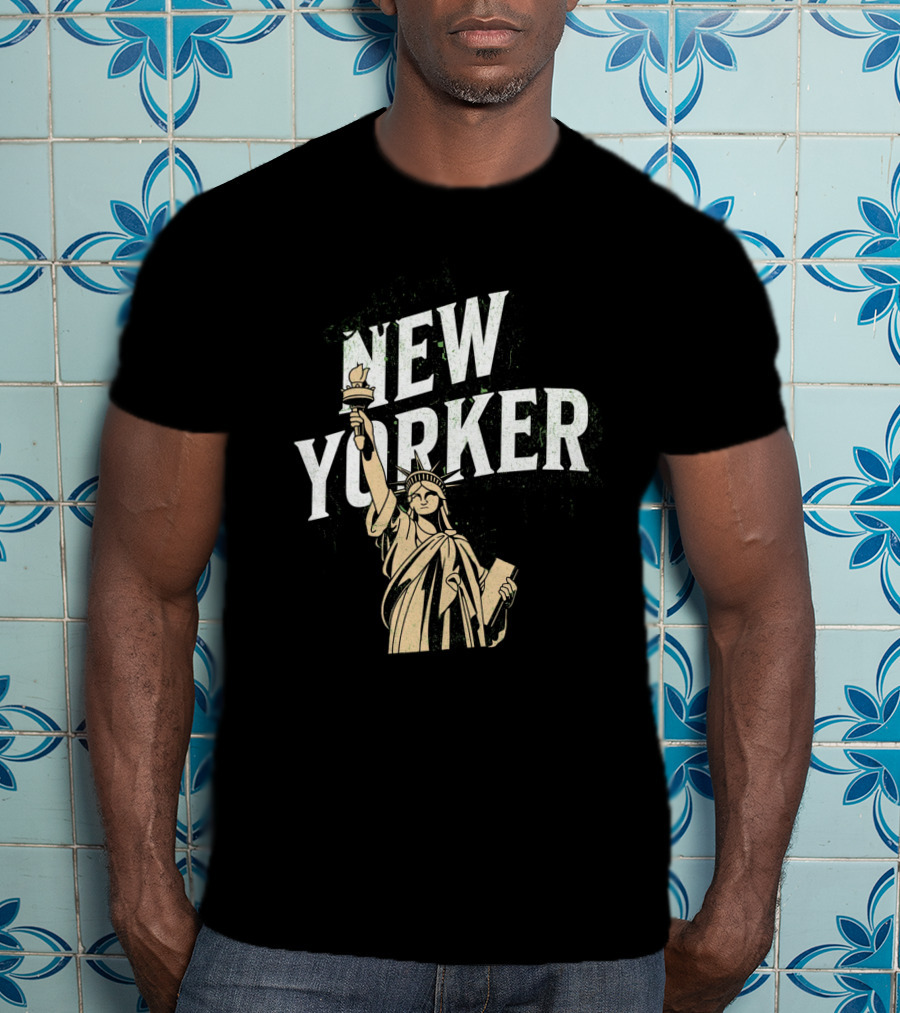 Certified New Yorker Statue Of Liberty T-Shirt