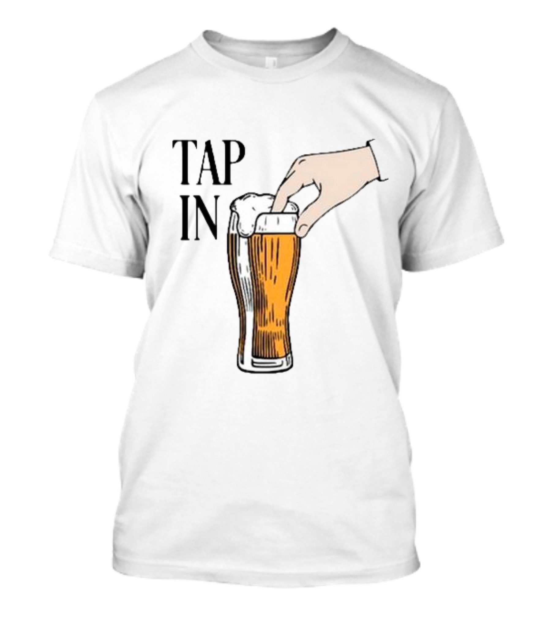 Tap In Beer Hand T-Shirt
