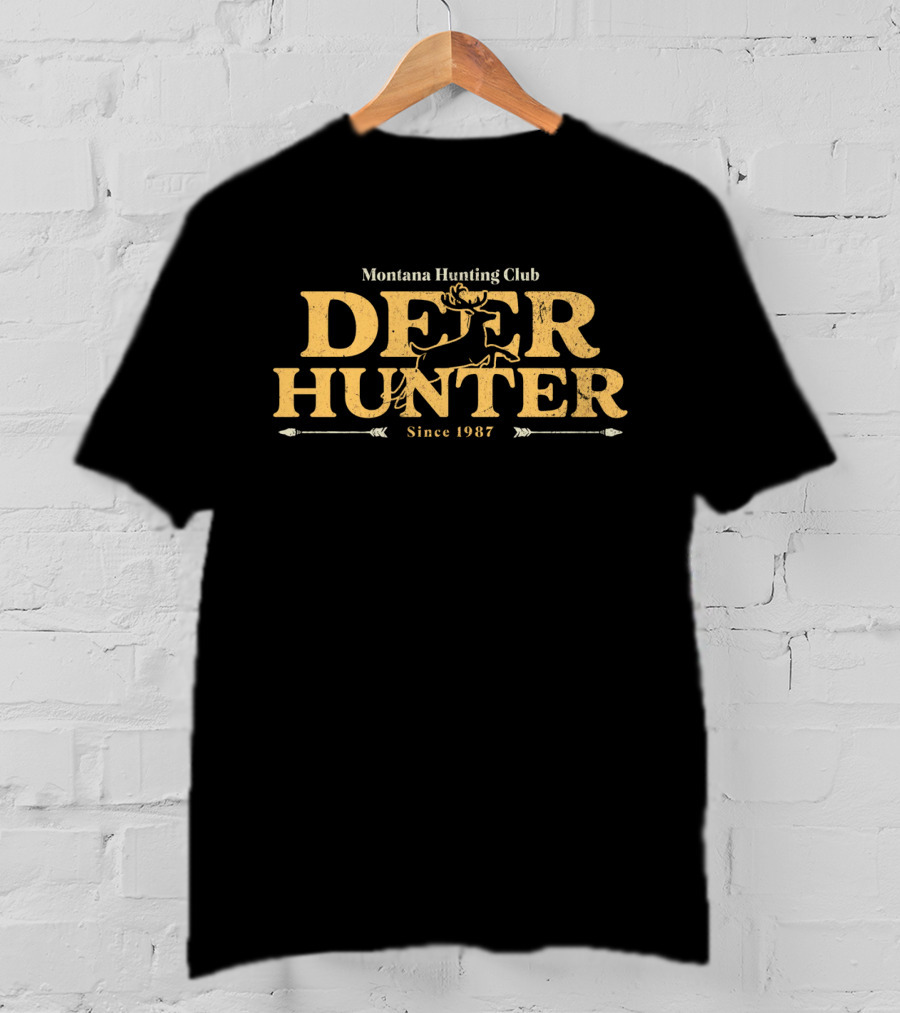 Montana Hunting Club Deer Hunter Since 1987 T-Shirt