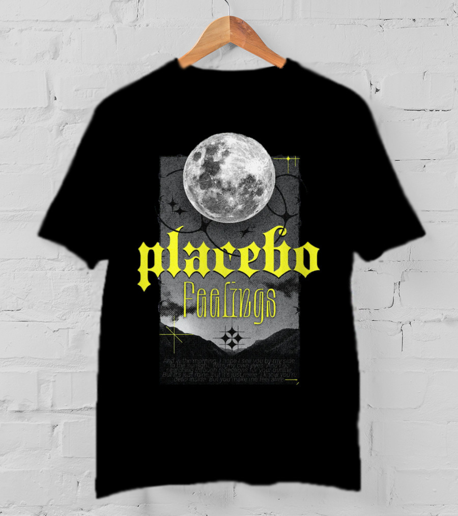 Placebo Feelings Full Moon Gothic T-Shirt