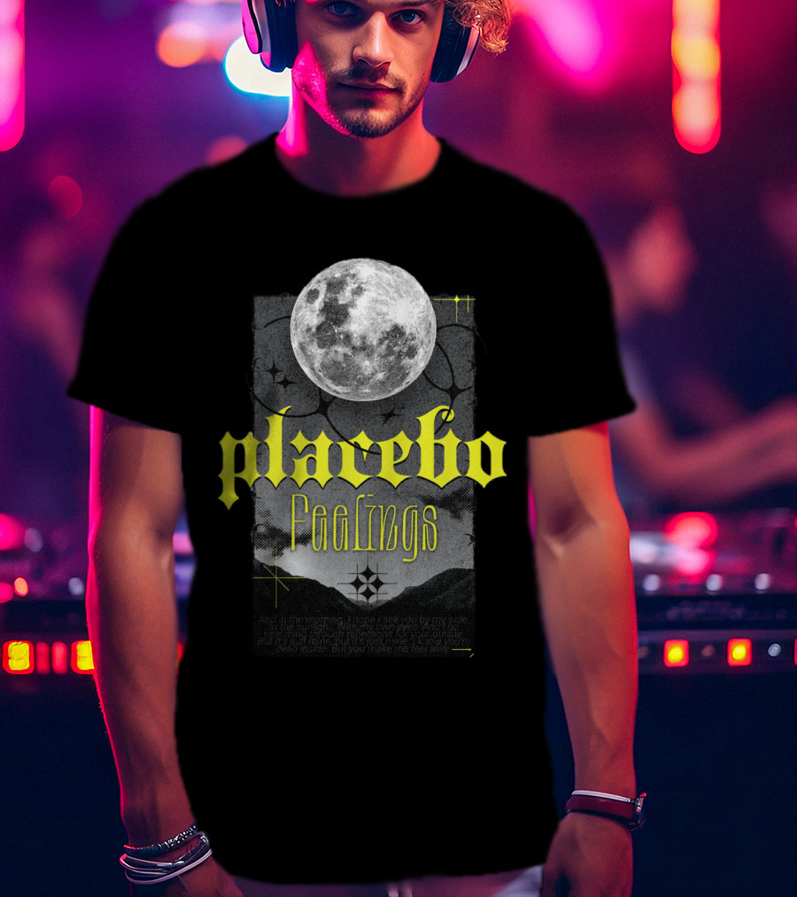 Placebo Feelings Full Moon Gothic T-Shirt