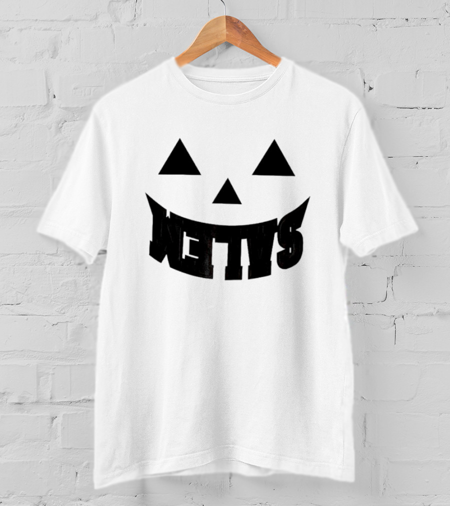 Salem Pumpkin Jack-O'-Lantern Face T-Shirt