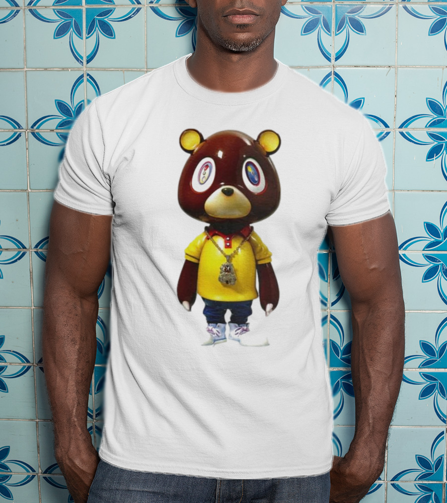 Takashi Murakami Kanye West Bear Figurine T-Shirt