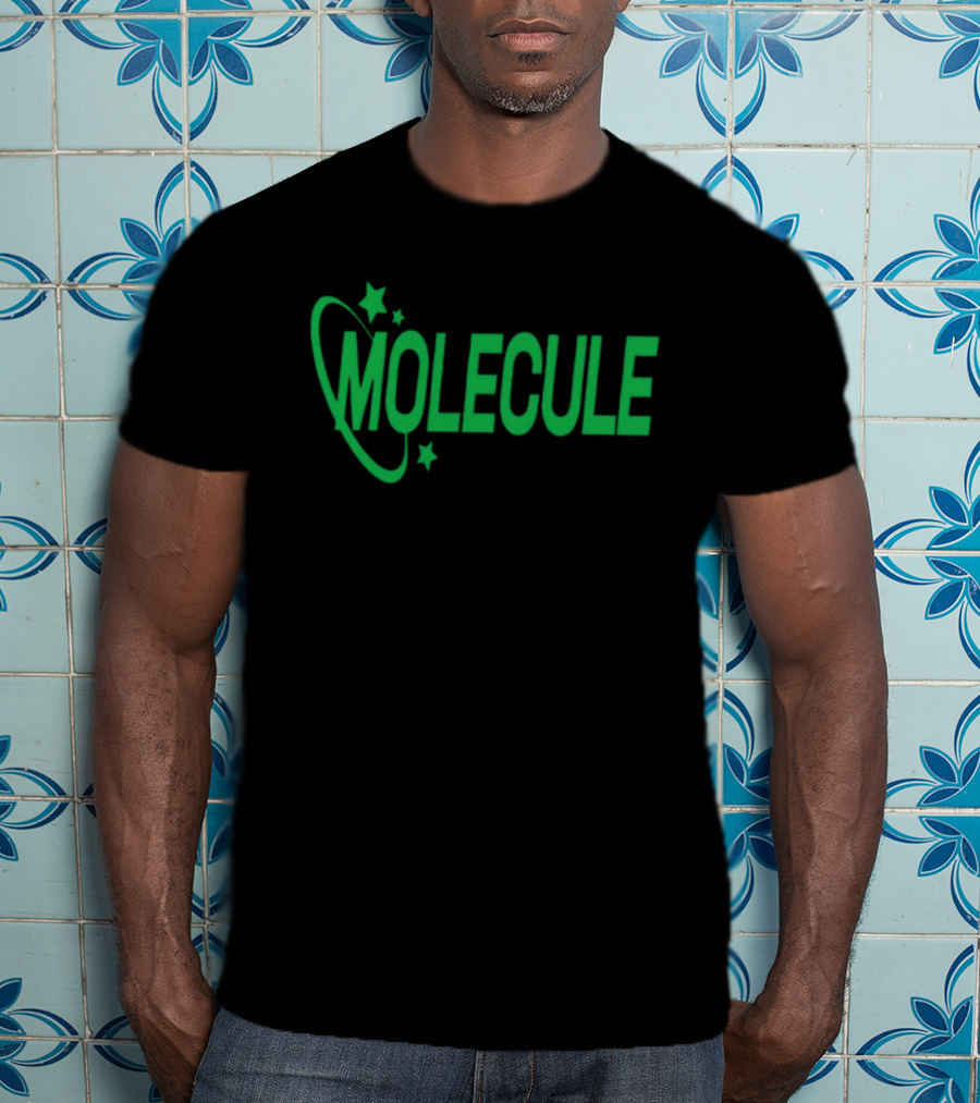 Torrmusic Molecule Glow Green Orbit Stars T-Shirt