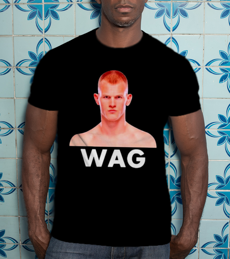 WAG Ian Machado Garry Fighter Image T-Shirt