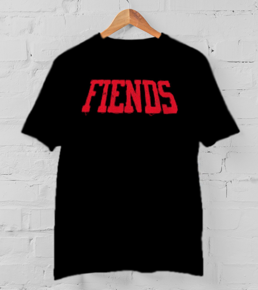 FIENDS Bas Fiends Wotarswwfu Red T-Shirt
