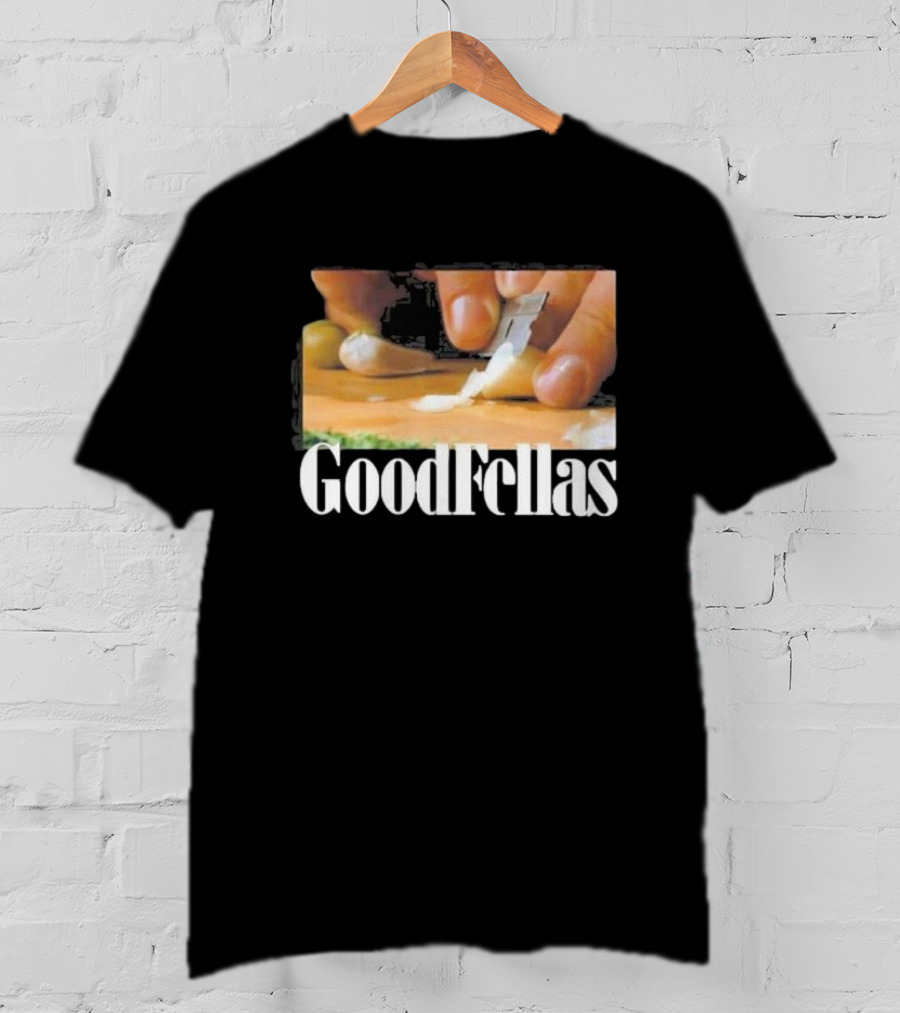 Goodfellas Garlic Slicing Scene T-Shirt