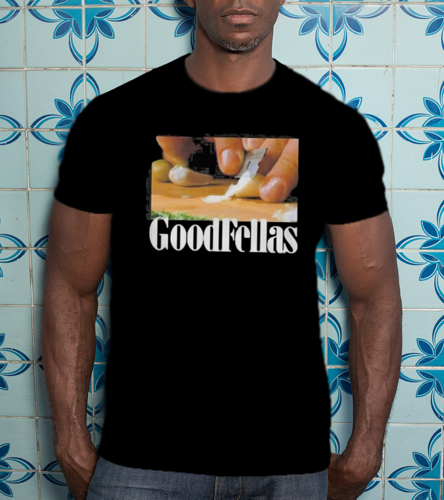 Goodfellas Garlic Slicing Scene T-Shirt