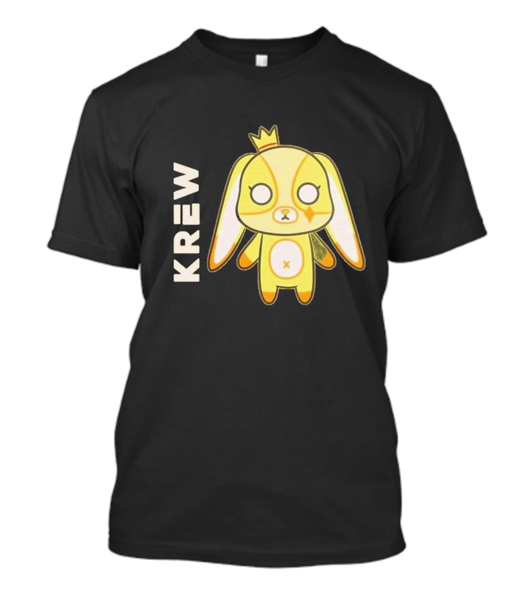 Krew Gold Crowned Teddy Character T-Shirt