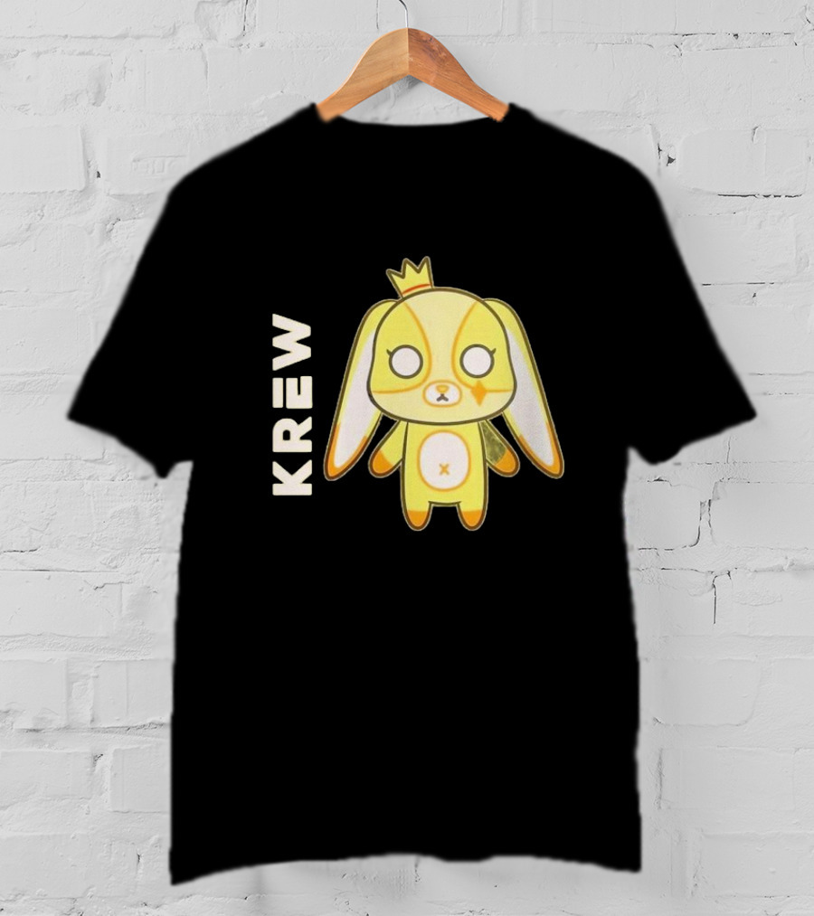 Krew Gold Crowned Teddy Character T-Shirt