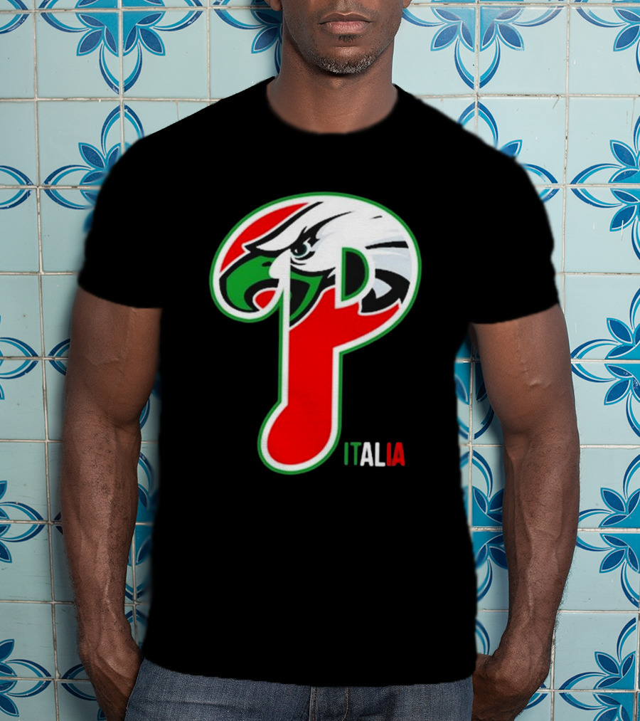 Matt Patricia Philadelphia Eagles Phillies P Italia T-Shirt