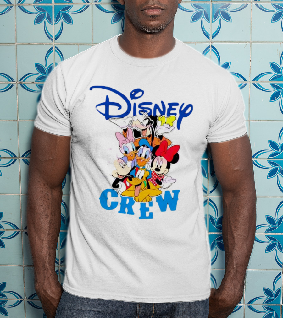 Disney Crew Mickey And Friends Group T-Shirt