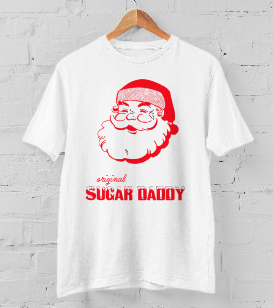 Original Sugar Daddy Santa Christmas T-Shirt