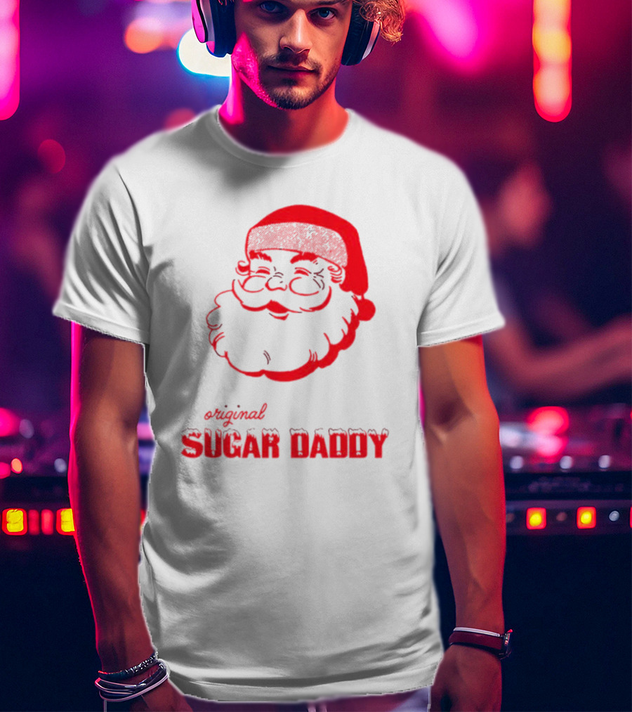 Original Sugar Daddy Santa Christmas T-Shirt