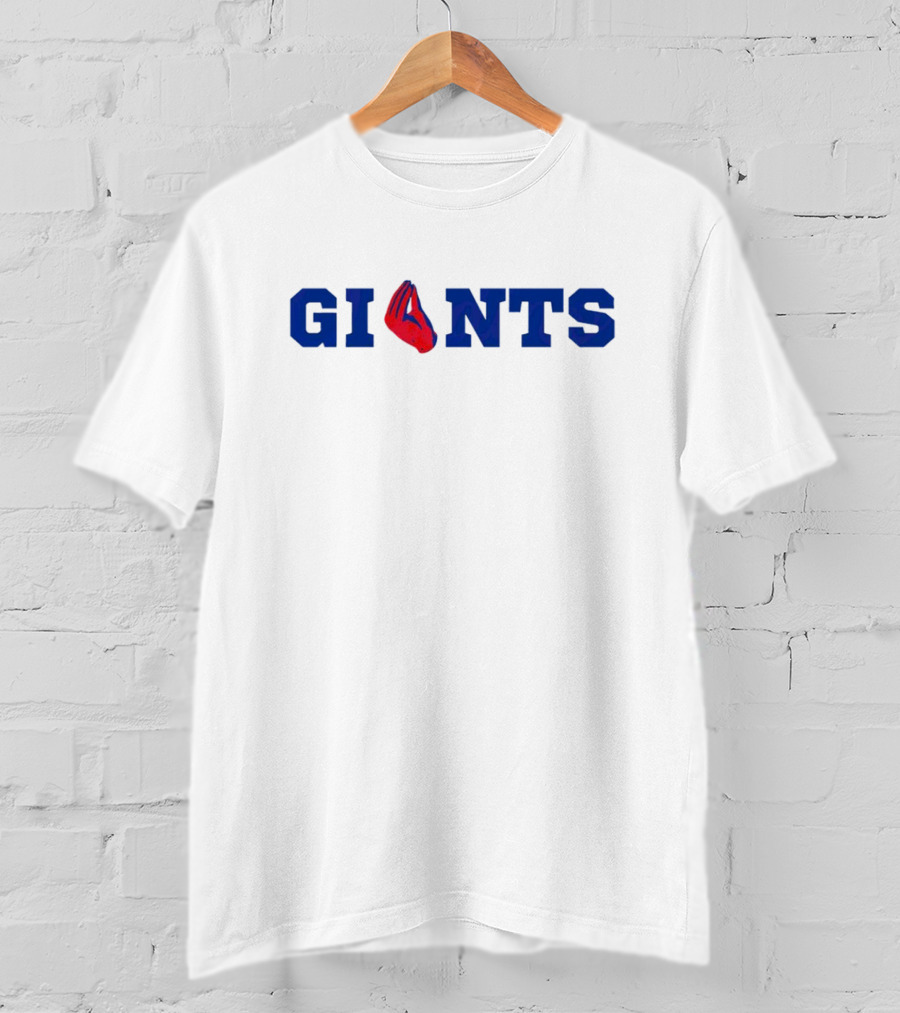 Tommy Devito Hand Gesture New York Giants NFL T-Shirt