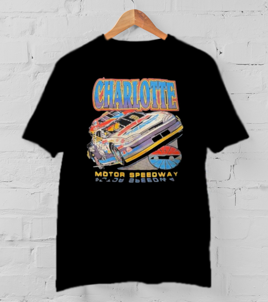 Charlotte Motor Speedway Racing Car T-Shirt
